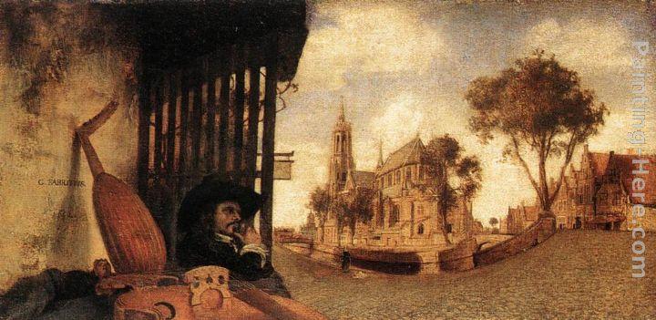 Carel Fabritius View of the City of Delft